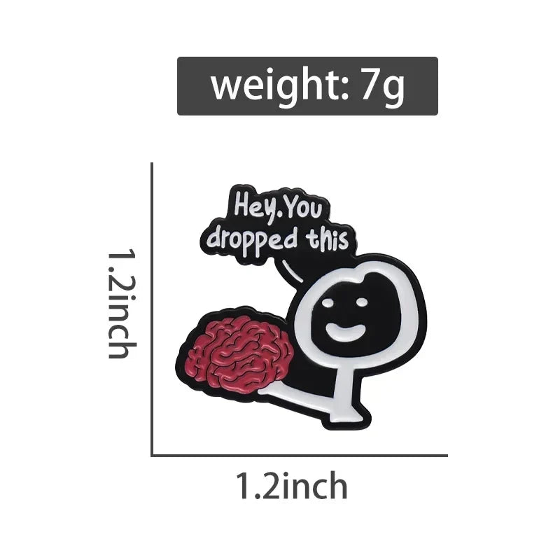 Unfiltered Thoughts Sarcastic Lapel Pins