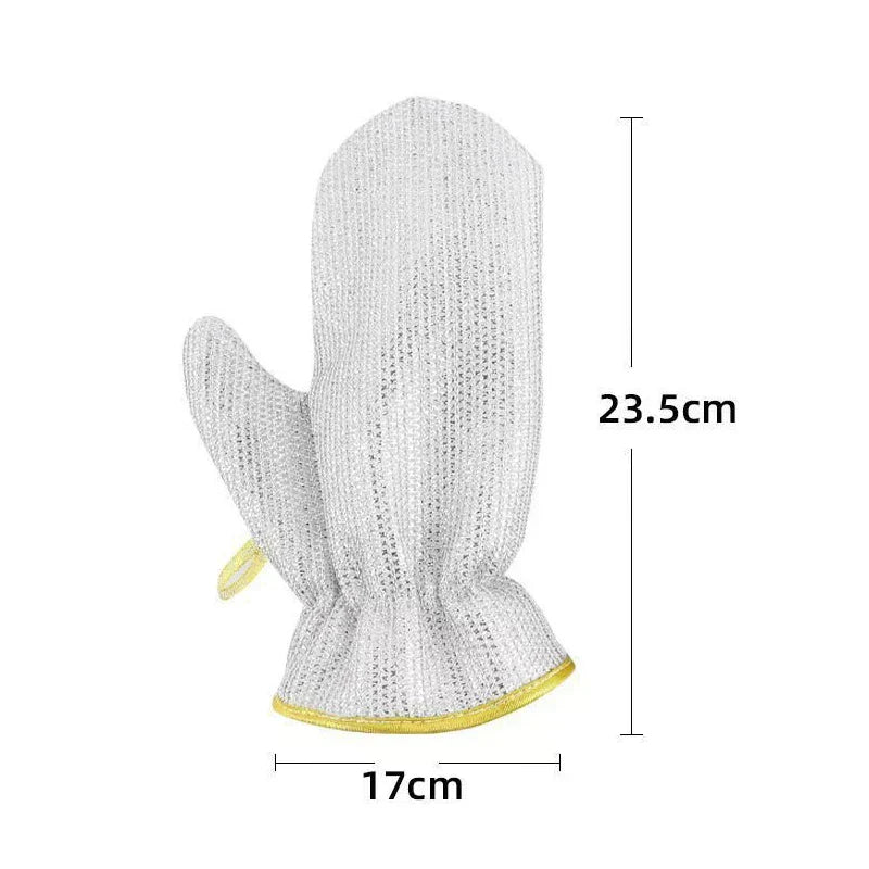 Heavy Duty Steel Wire Dishwashing Cleaning Gloves