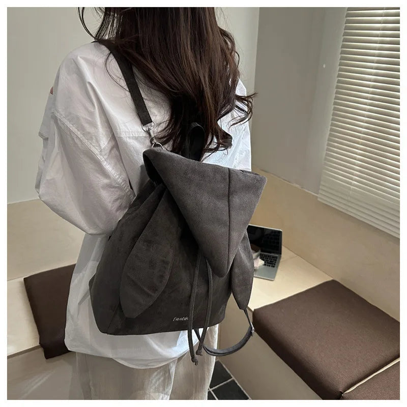 Angel Wings Hoodie Shape Backpack