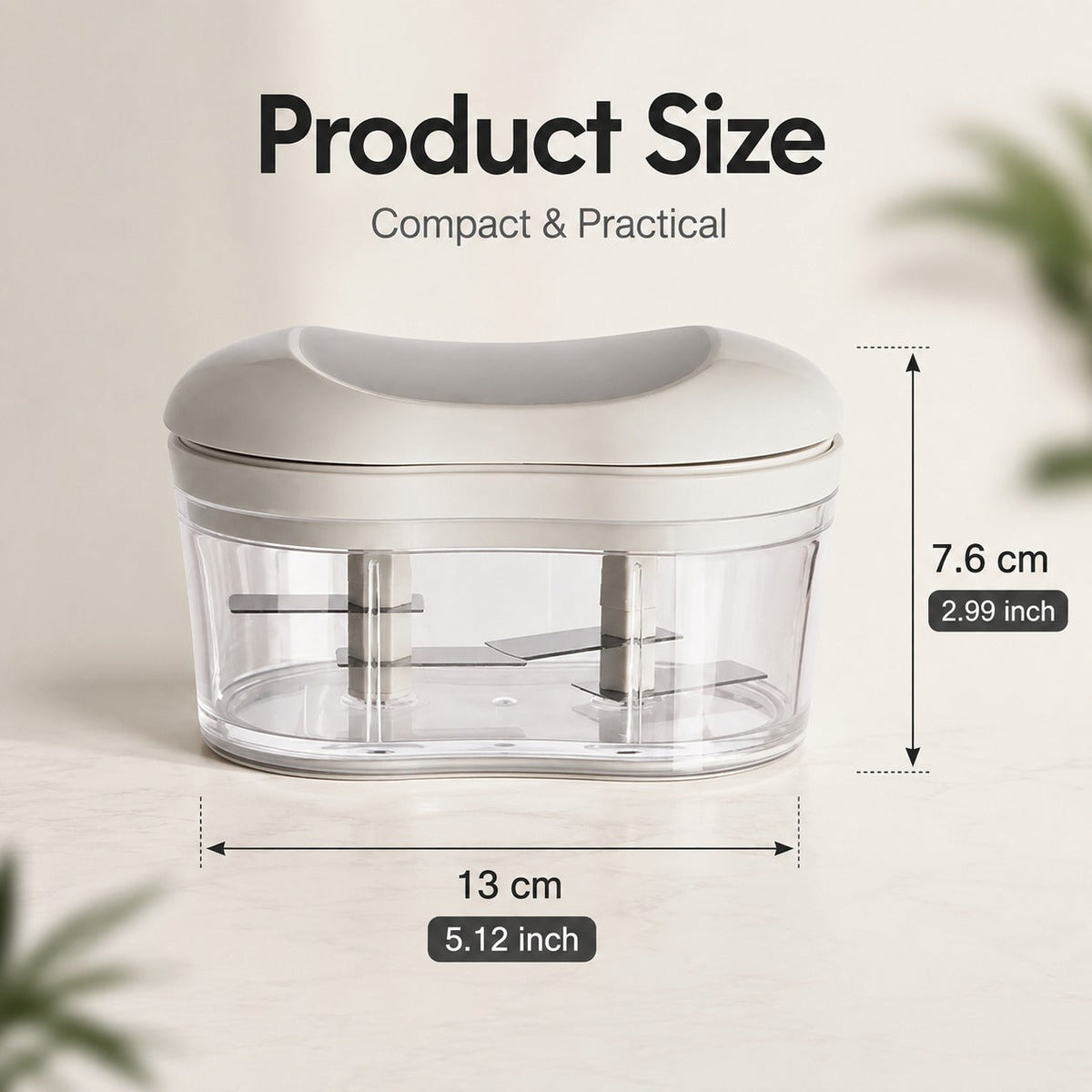 Vegetable Cutter Garlic Onion Nut Chopper