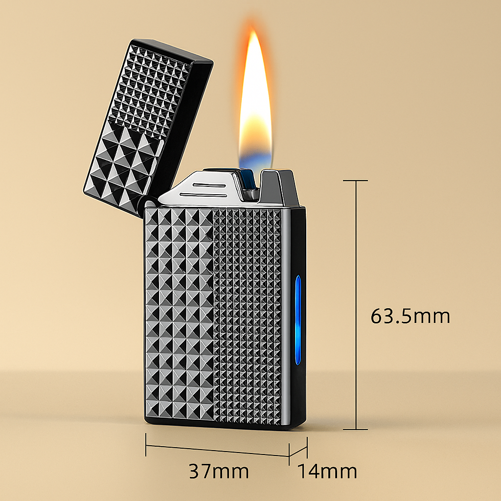 Smart Voice Command Hybrid Flame Metal Lighter