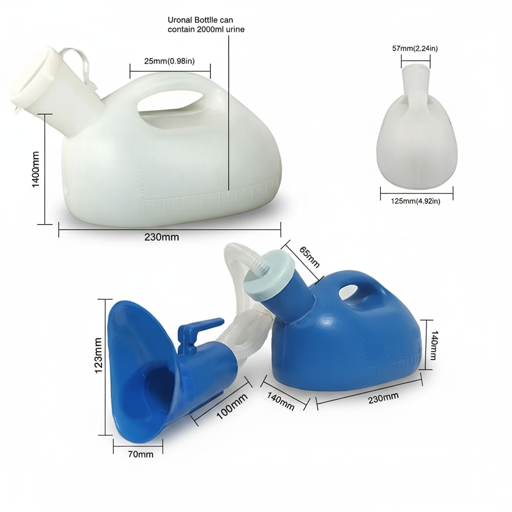 Large Capacity Elderly Living Essential Portable Toilet