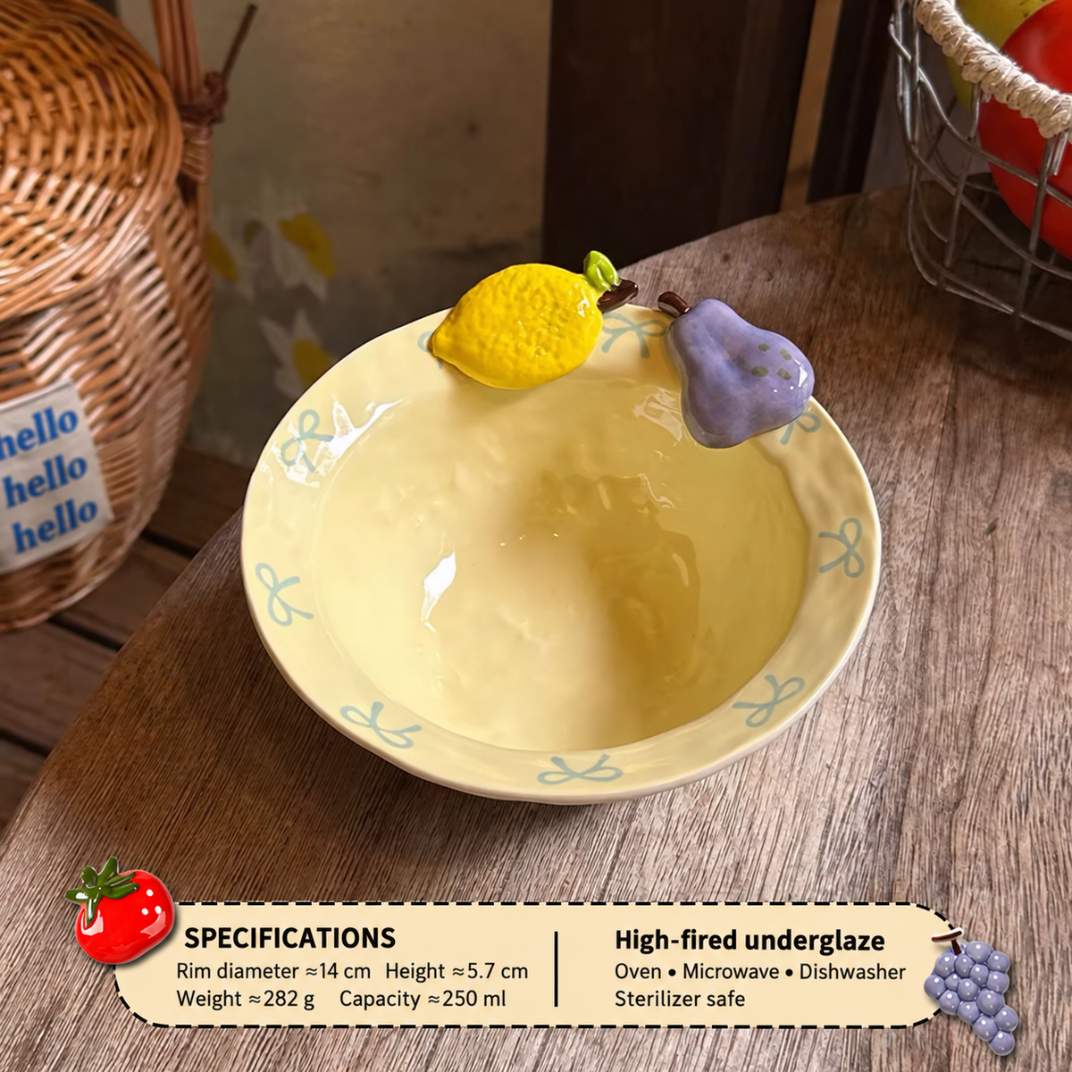 Harvest Charm Ceramic Dinnerware Collection