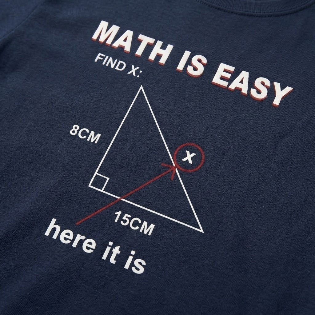 Math is Easy Creative T-Shirt