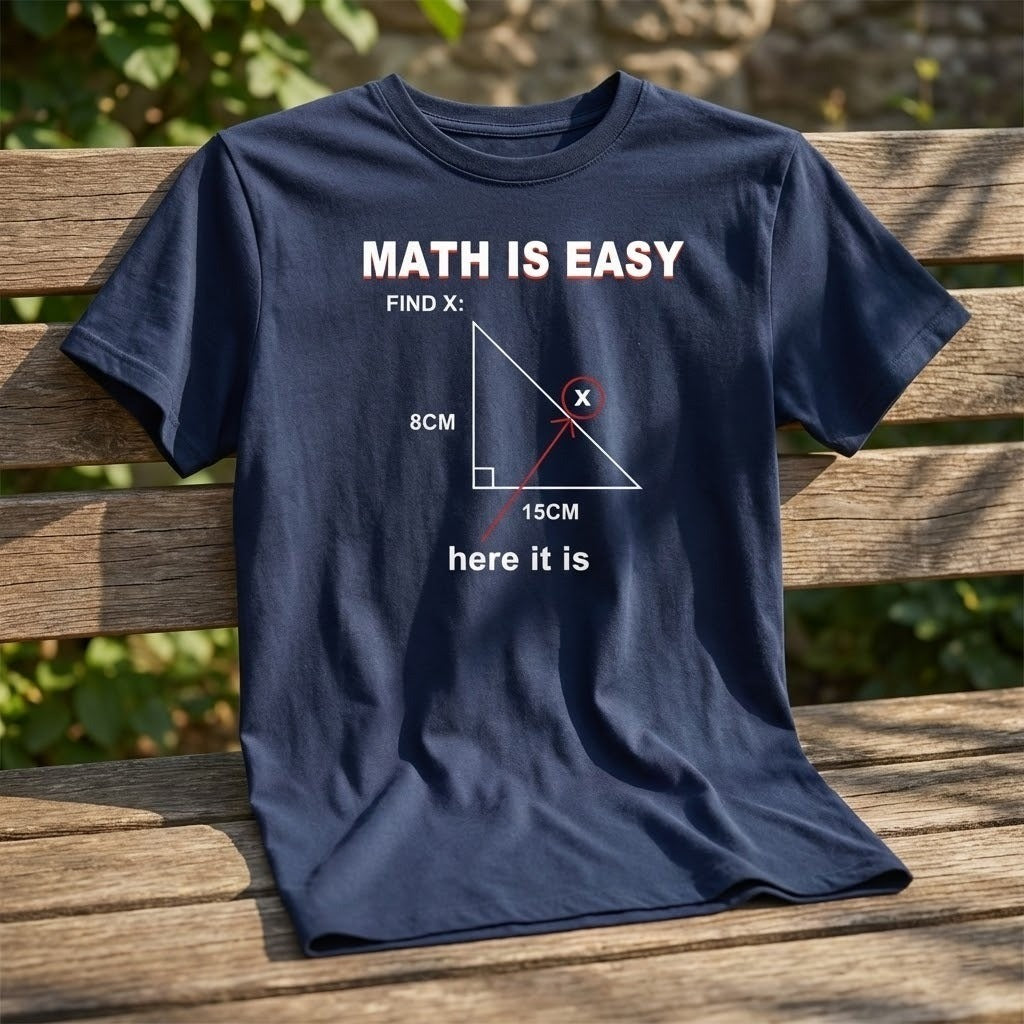 Math is Easy Creative T-Shirt