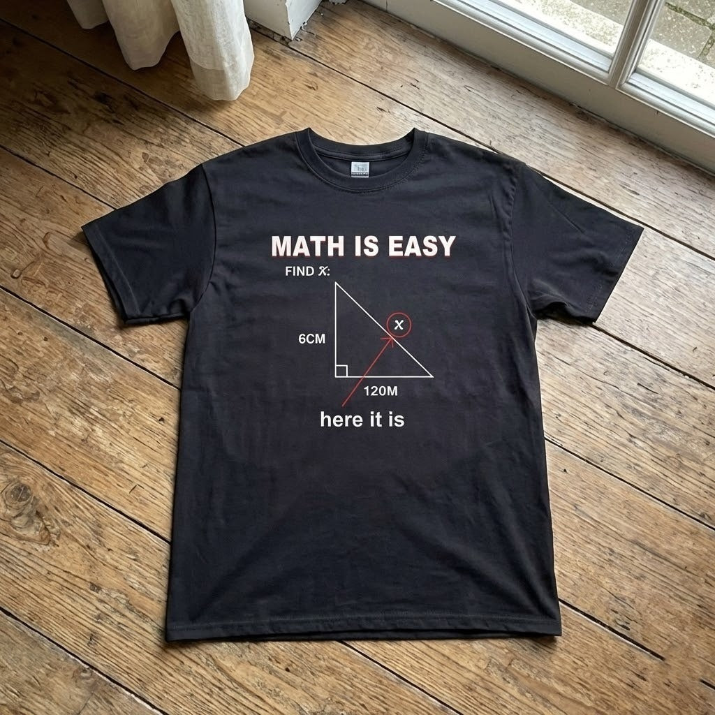 Math is Easy Creative T-Shirt