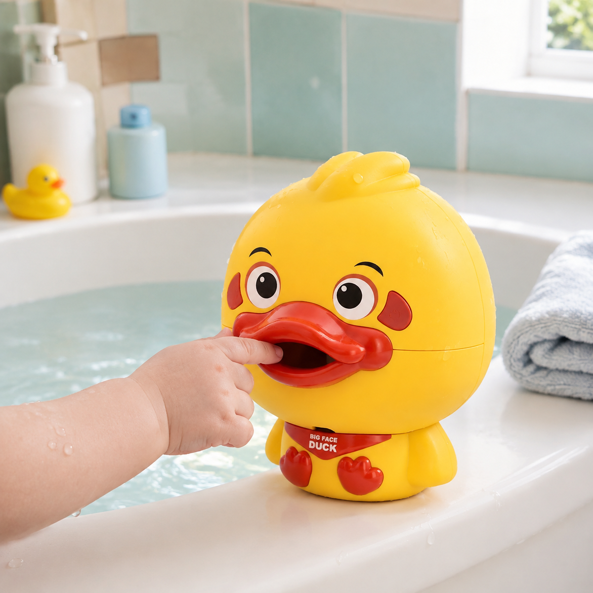 Quack Attack Bubble Blowing Duck Bath Toy