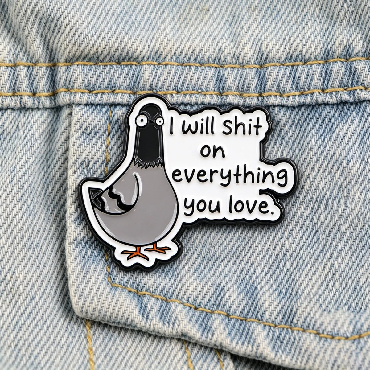 Unfiltered Thoughts Sarcastic Lapel Pins