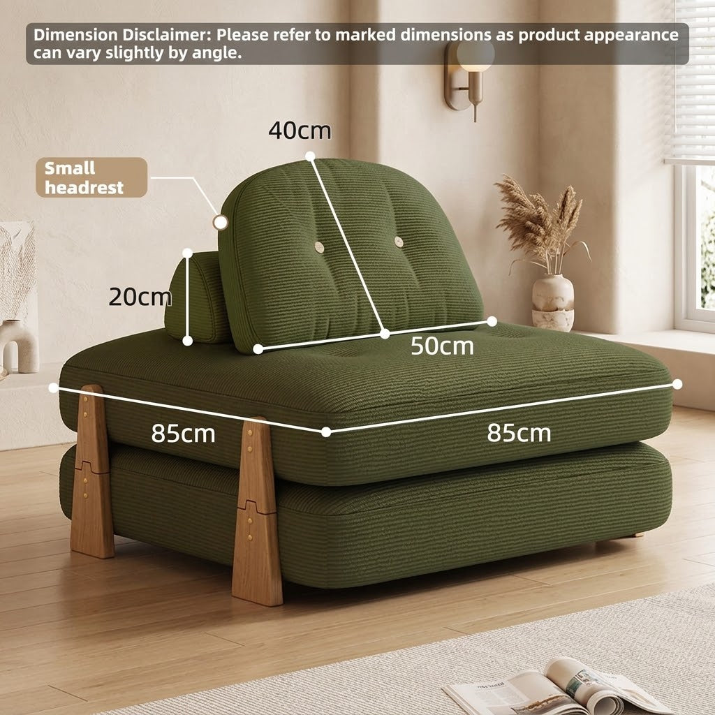 Foldable Tatami Pull-Out Chic Comfy Sofa  Bed