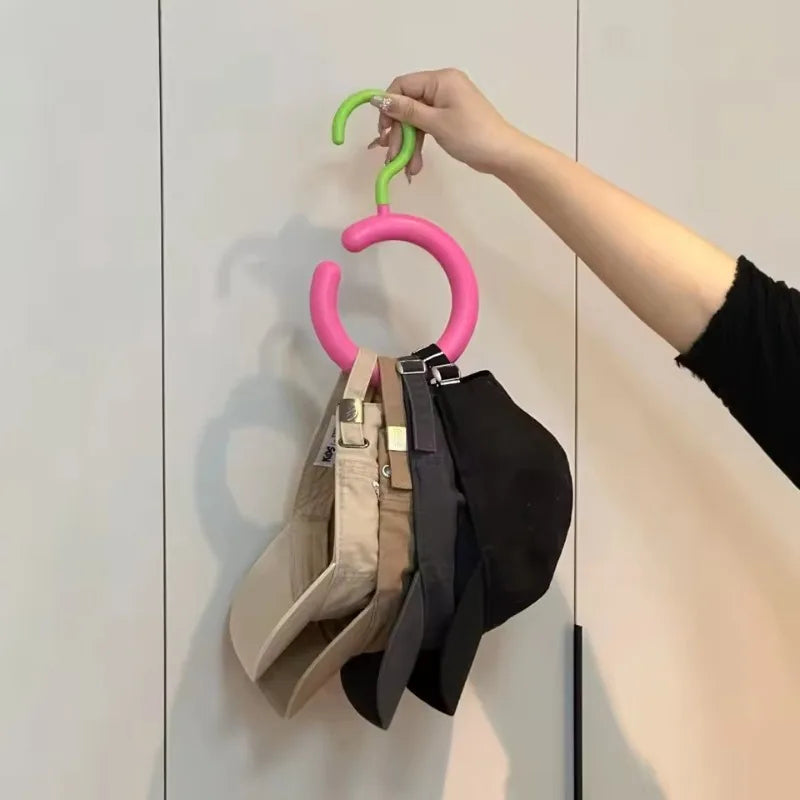 2pcs Rotating Multi-Hook Closet Organizer  Hanger