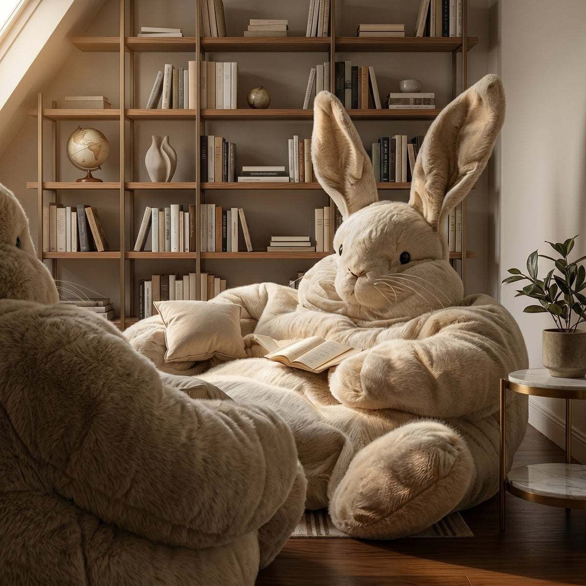 Cuddle Giant Plush Puppy Lounge Sofa