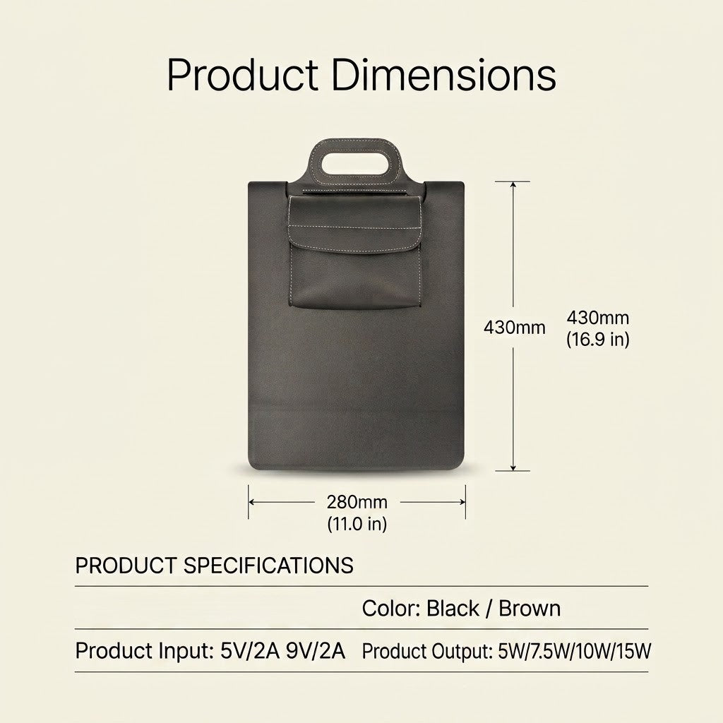 Anywhere Office Laptop Sleeve Stand Case