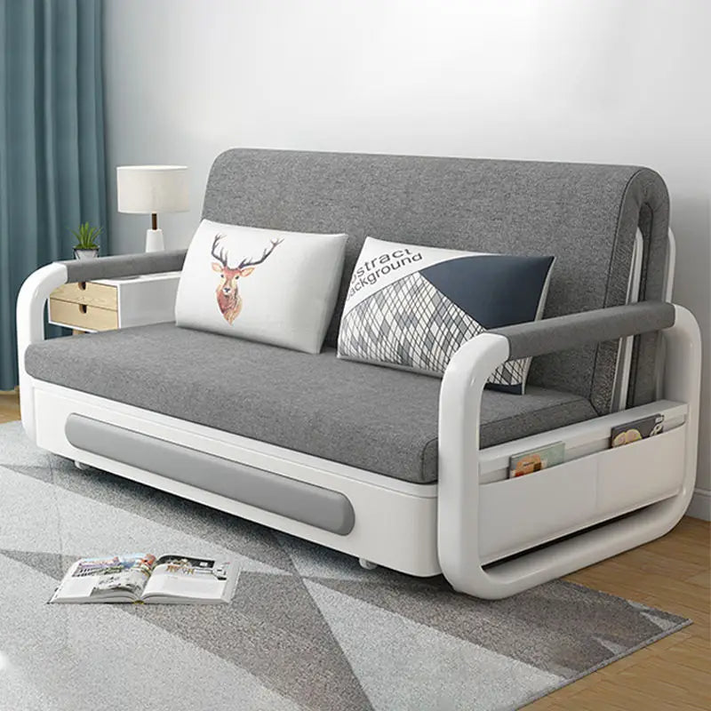 Modern Space-Saving Built-In Storage Sofa Bed