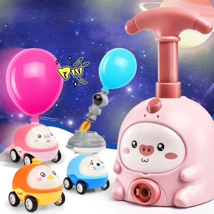 Cute Animal Design Air-Powered Balloon Launcher