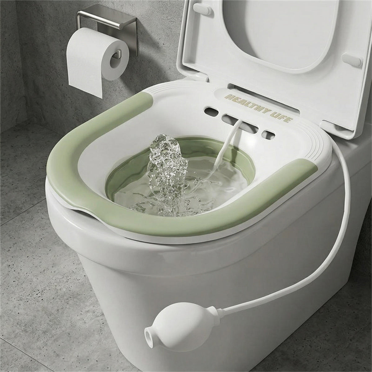 Foldable Home-Care Sitz Bath Basin