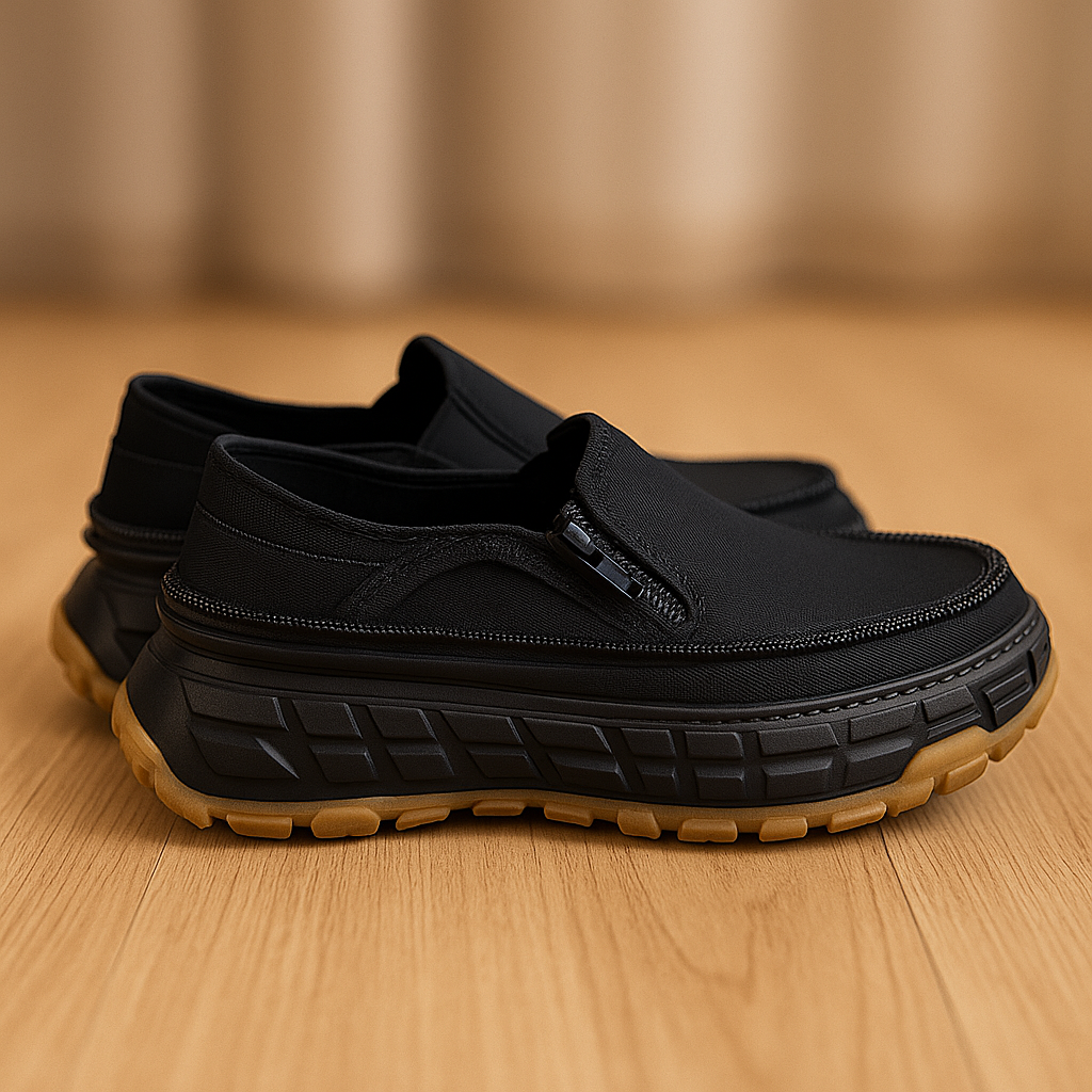 Everyday Walk Built-In Zipper Comfort Shoes