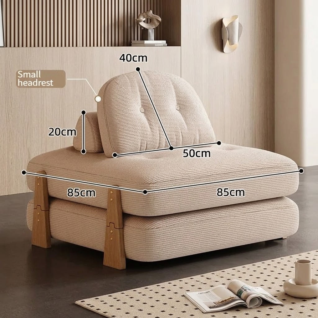 Foldable Tatami Pull-Out Chic Comfy Sofa  Bed