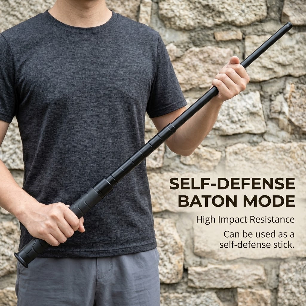 Telescopic Instant-Deploy Outdoor Stick