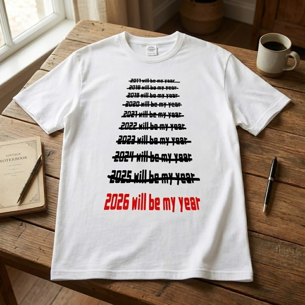 2026 Will Be My Year Funny T-Shirt