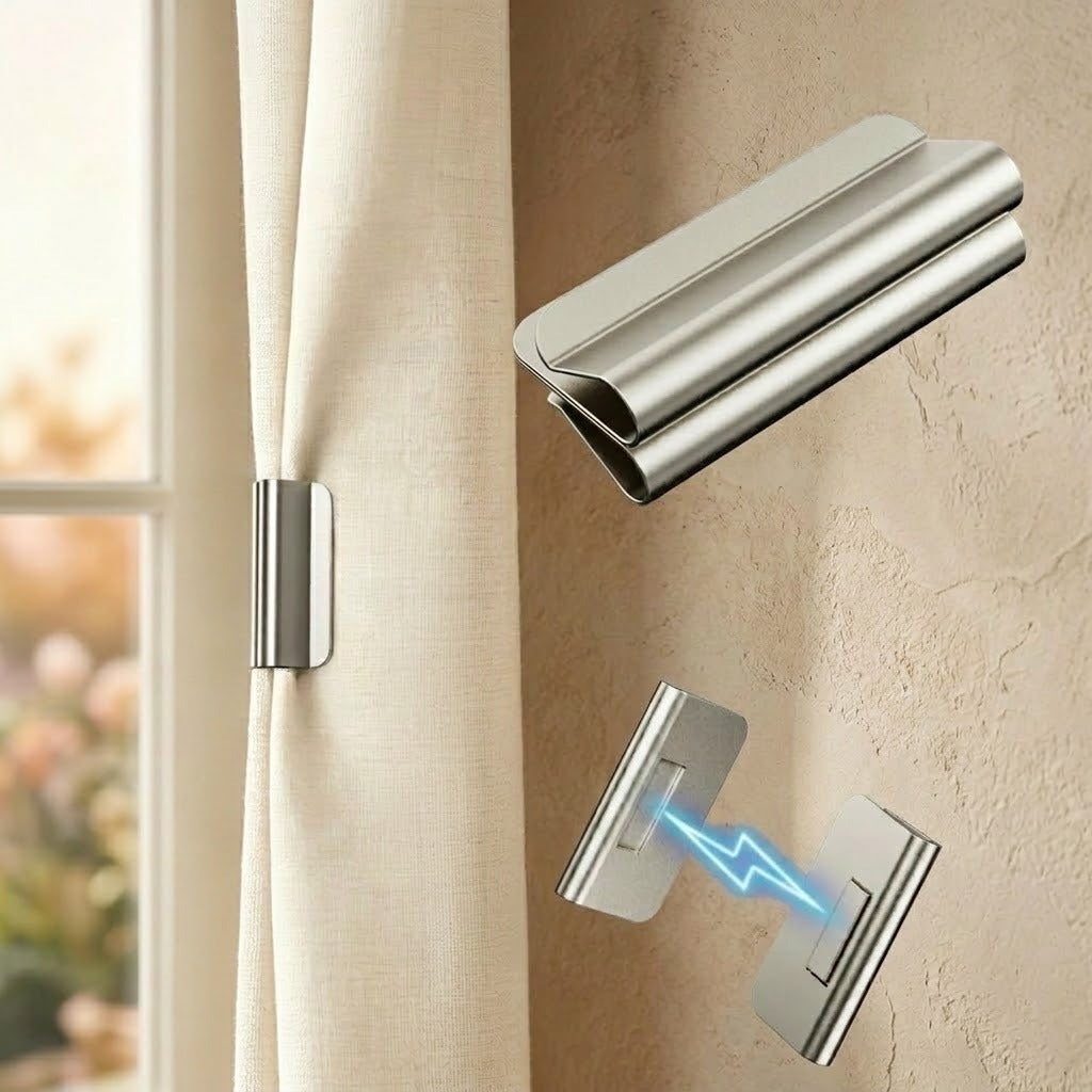Curtain Lock Magnetic Light-Block Seal Clips