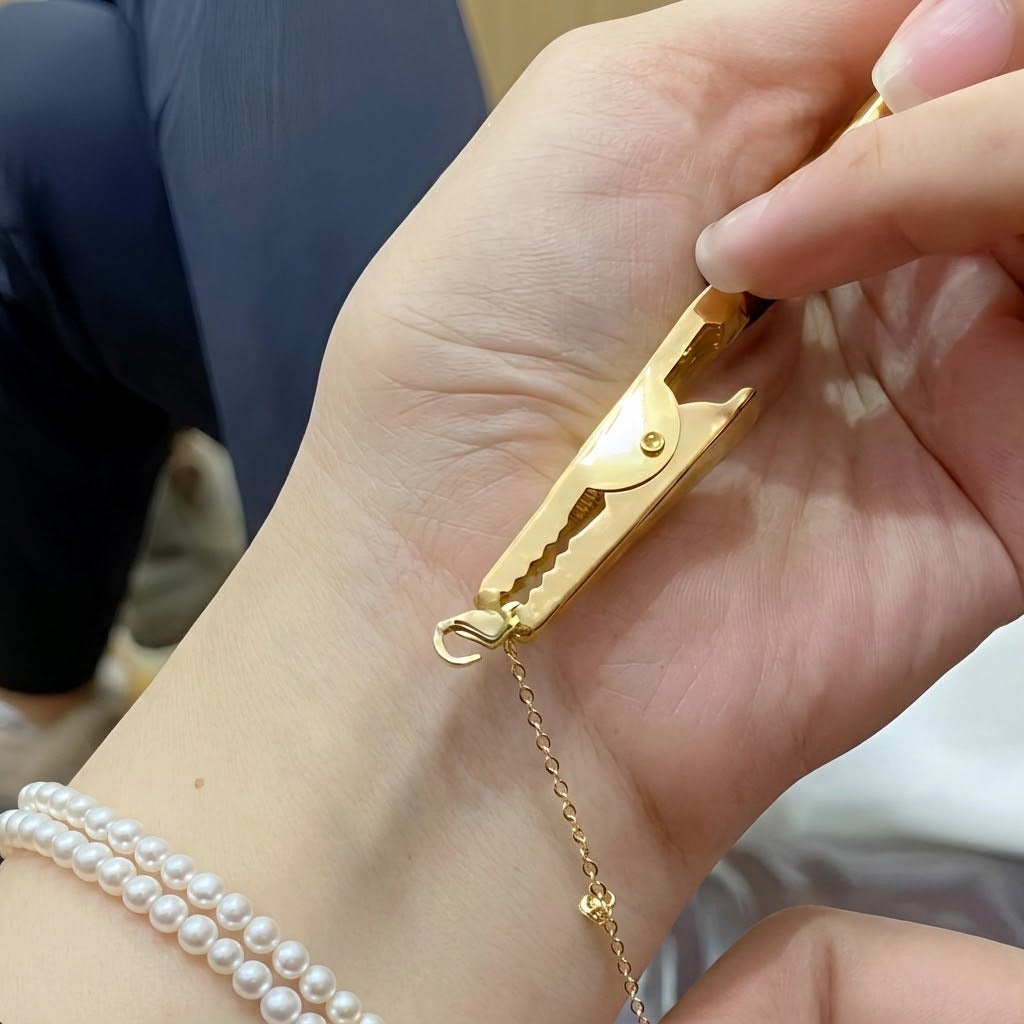 One Hand Bracelet Clasp Holder Jewelry Tool