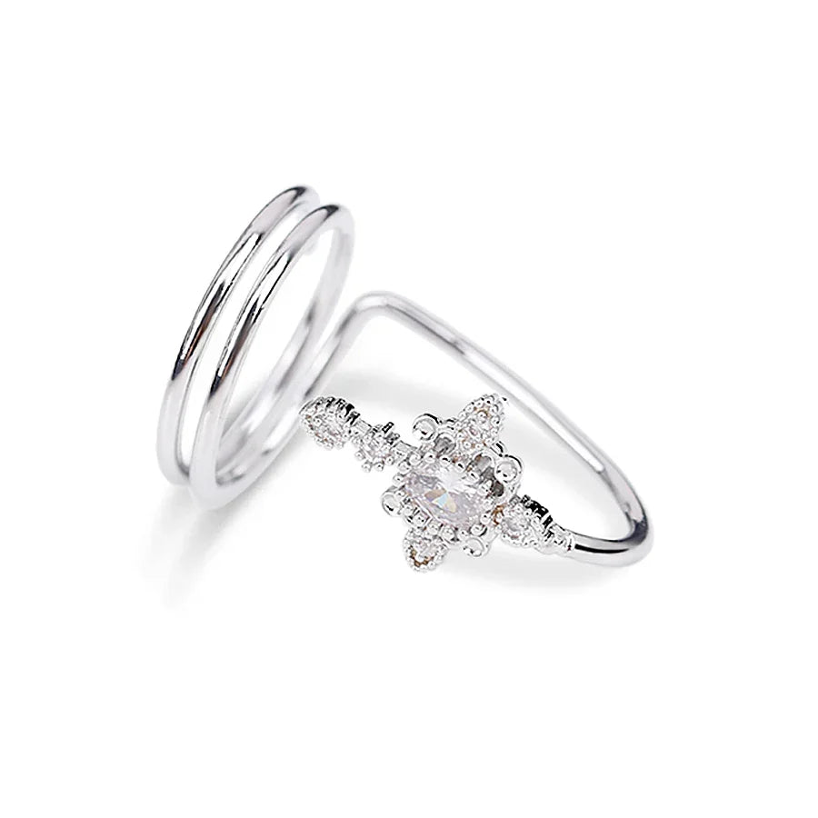 Elegant Fingertip Chic Gothic Slim Metal Nail Rings