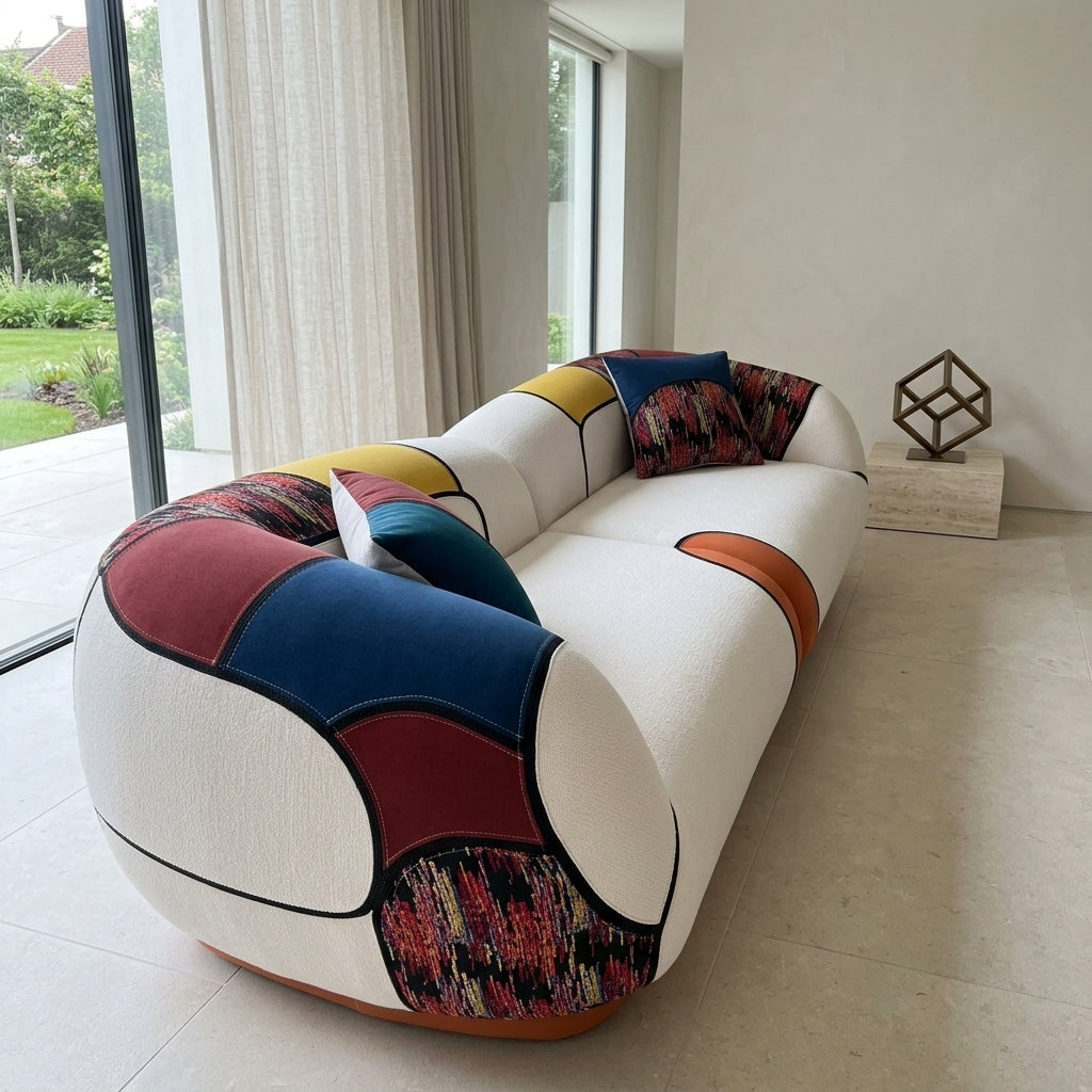 Every Color Patchwork Colorful Lounge Sofa