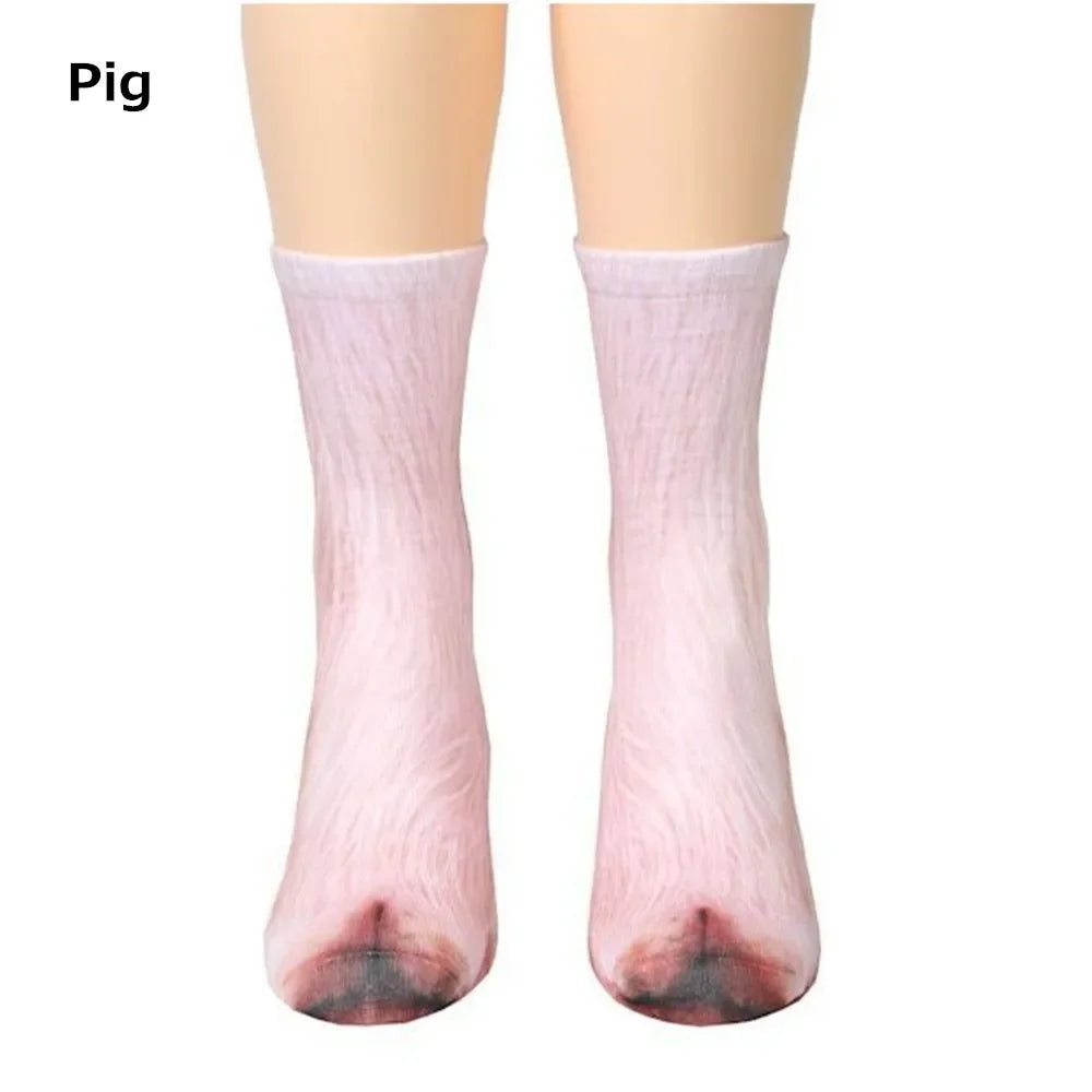Hyper Realistic Animal Ankle Wear Socks