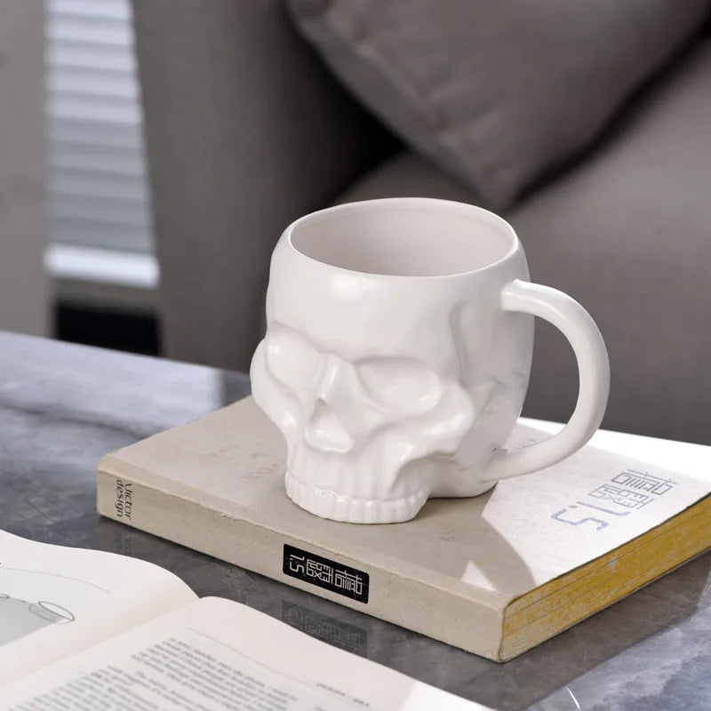 Spooky Skull Coffee Mug