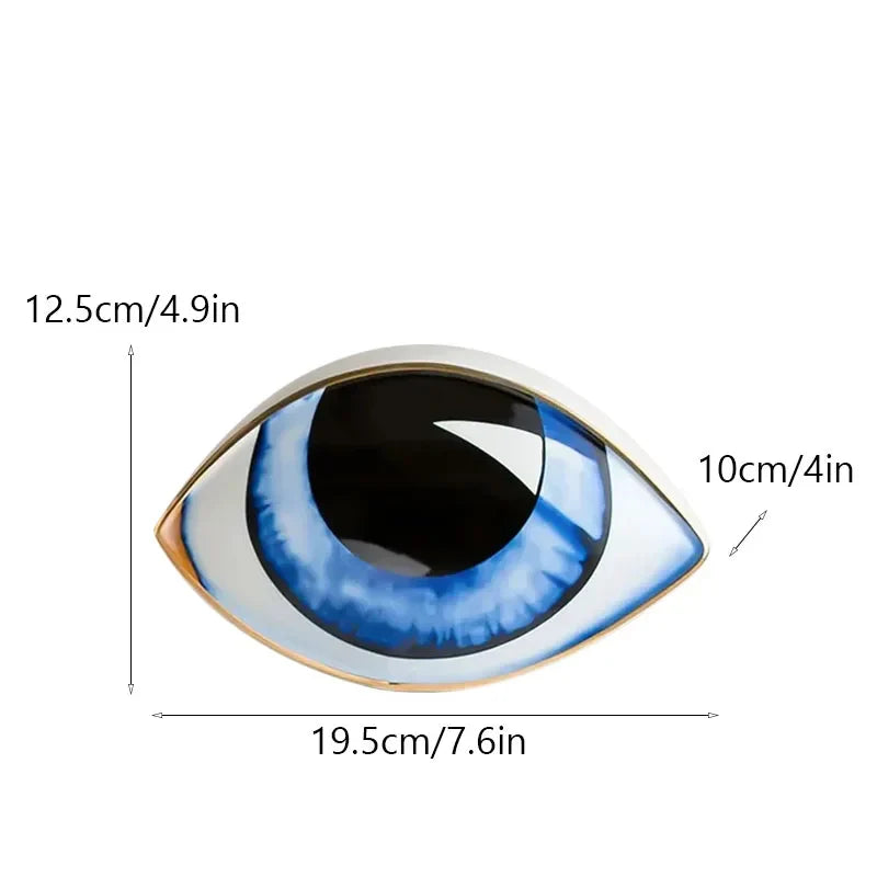 Mystic Eye Sculpture Ceramic Home Decor