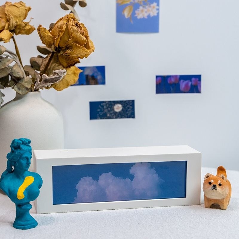 LED Cloudy Sky Rechargeable Night Lamp