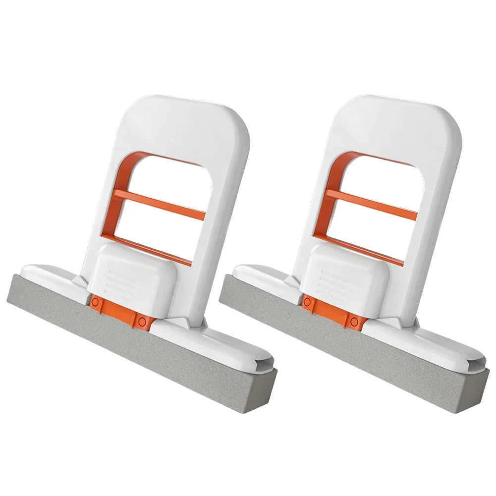 Scratch-Safe Compact Dual Texture Sponge Mop