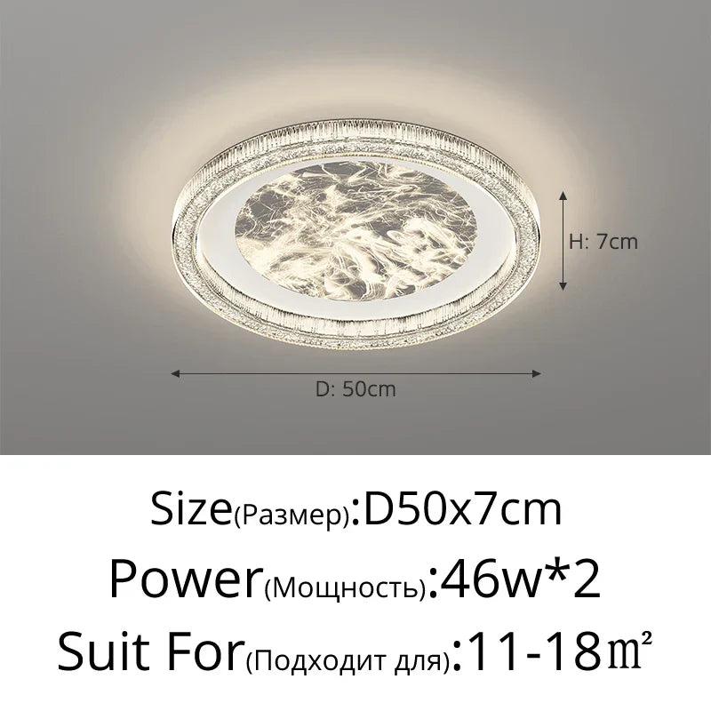 Moon Ring Ambient Ceiling Lamp