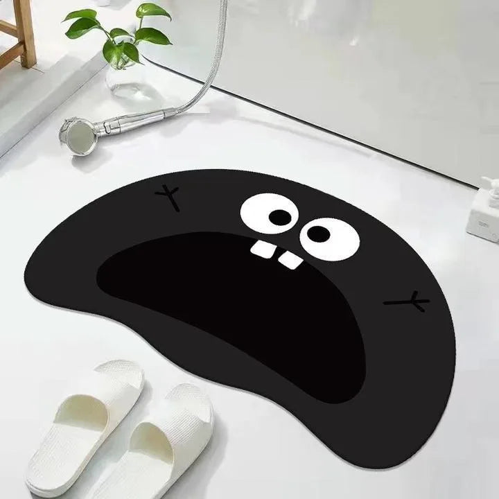 Cute Animals Quick-Dry Bathroom Mat