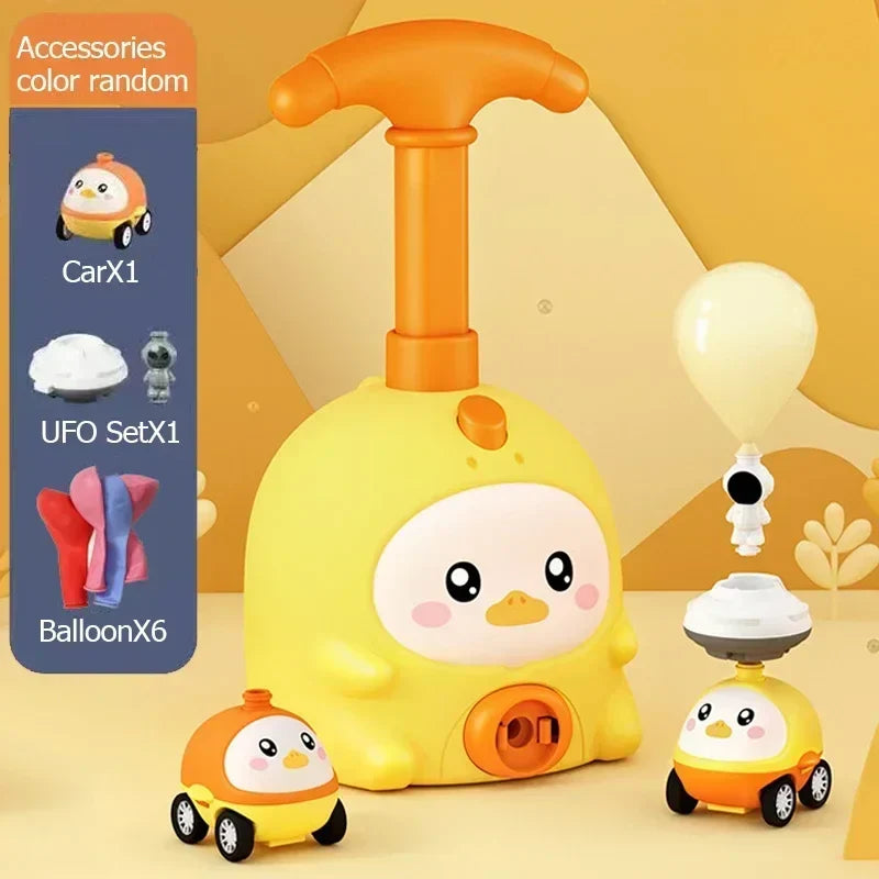 Cute Animal Design Air-Powered Balloon Launcher