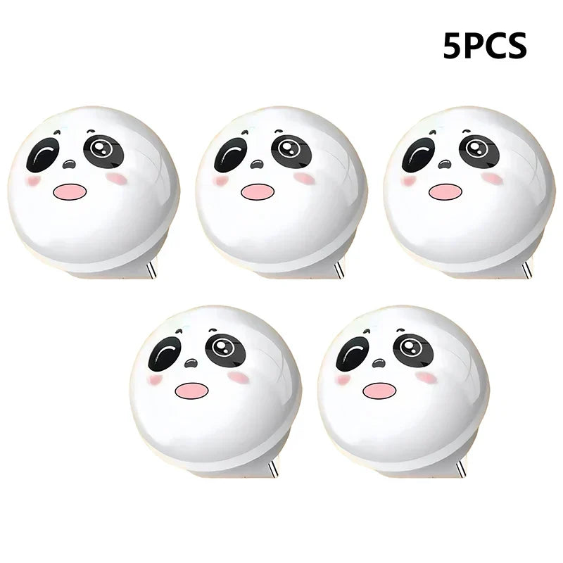 Cute Panda Voice-Controlled LED Night Lamp