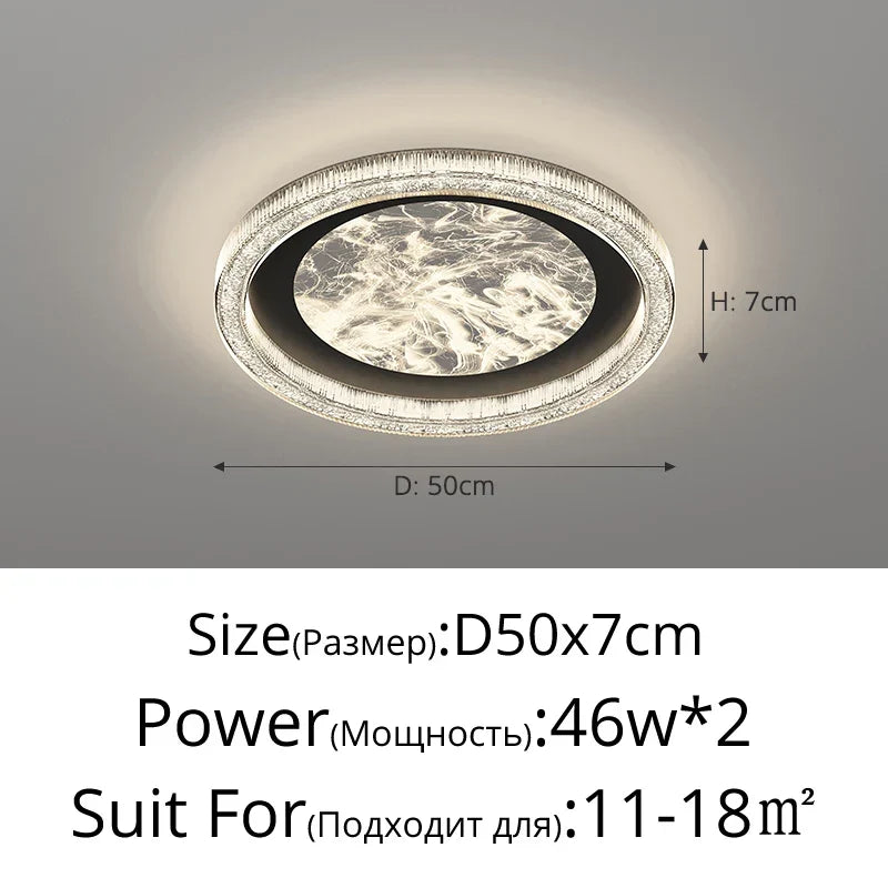 Moon Ring Ambient Ceiling Lamp