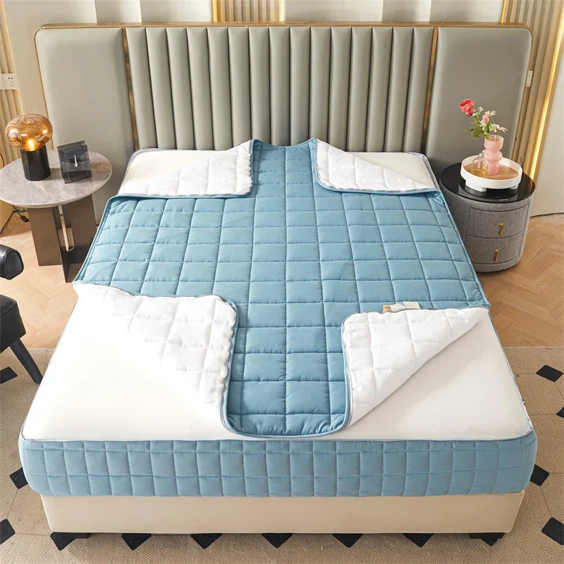 Premium Breathable Noiseless Waterproof Zip Mattress Protector