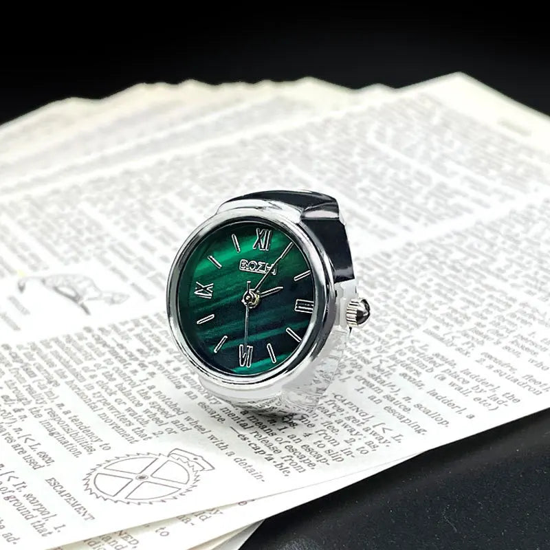 Tiny Tick Everyday Finger Ring Watch