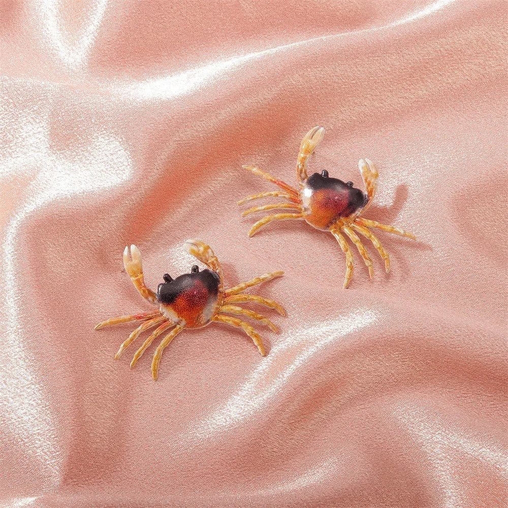 Pinch Me Crab Stud Earrings