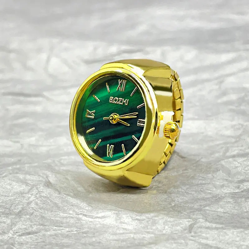 Tiny Tick Everyday Finger Ring Watch