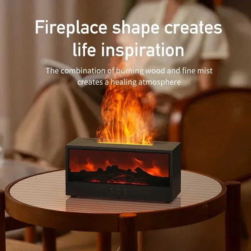 Fireplace Flame Mist Humidifier