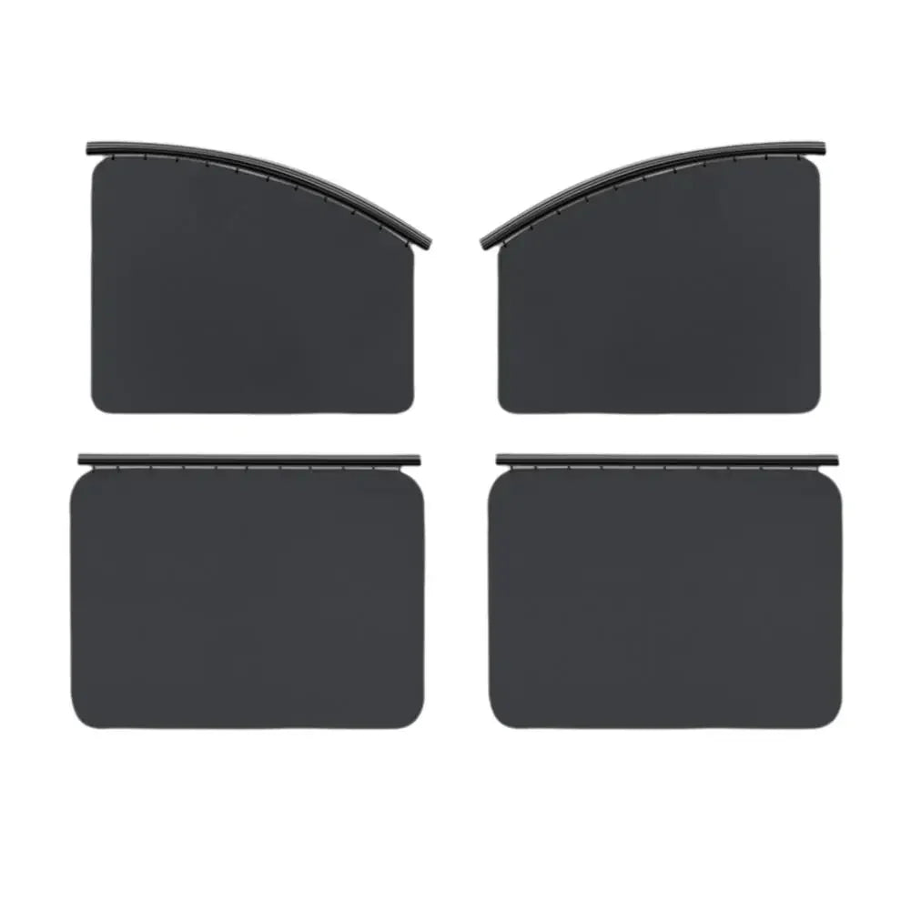 Magnetic Slide Retractable Rail Car Window Curtains