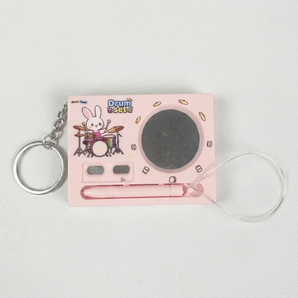 Mini Mixtape Music Player Keychain