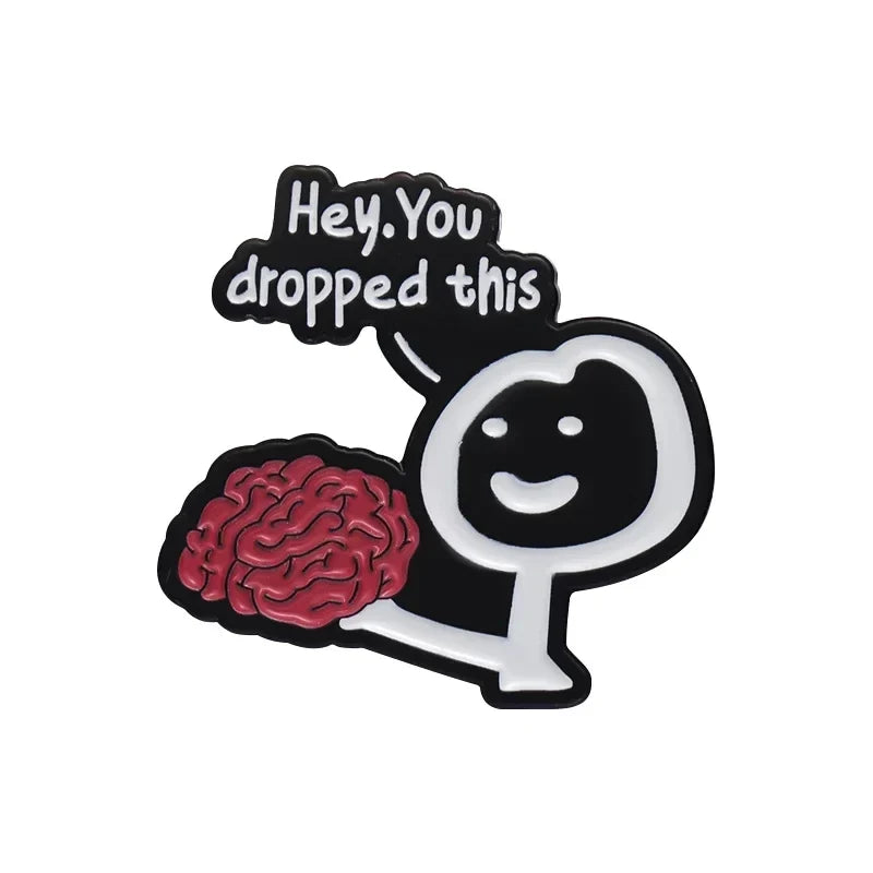 Unfiltered Thoughts Sarcastic Lapel Pins