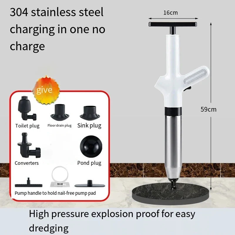 Drain Zap Instant No-Mess Toilet Unclogger
