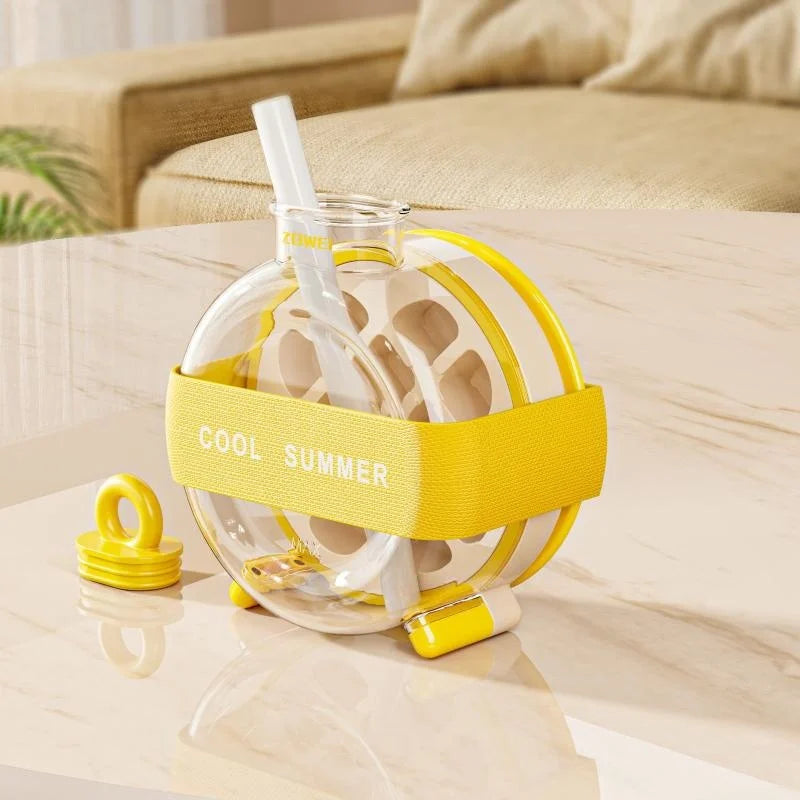 Cool Summer Globe Shape Drink Bottle