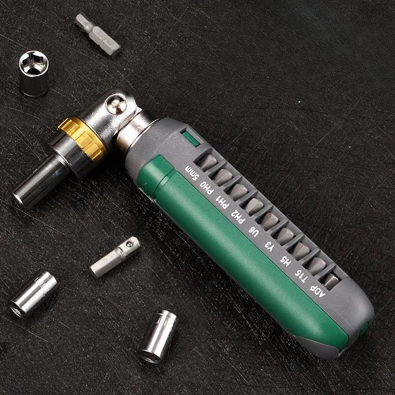 Modular Head Ratchet Screwdriver Tool Set