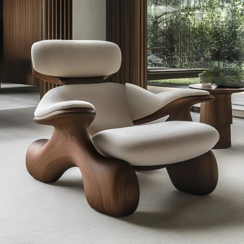 Marea Sculptural Lounge Accent Chair