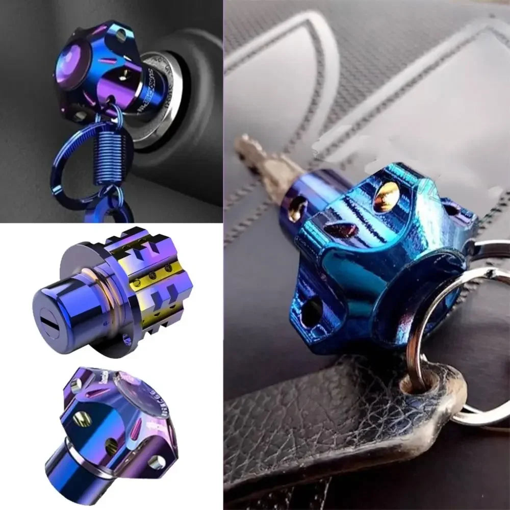 Sporty Motorcycle Key Head Cover
